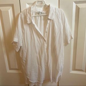 Madewell Tidal Shirt - oversized gauze button up